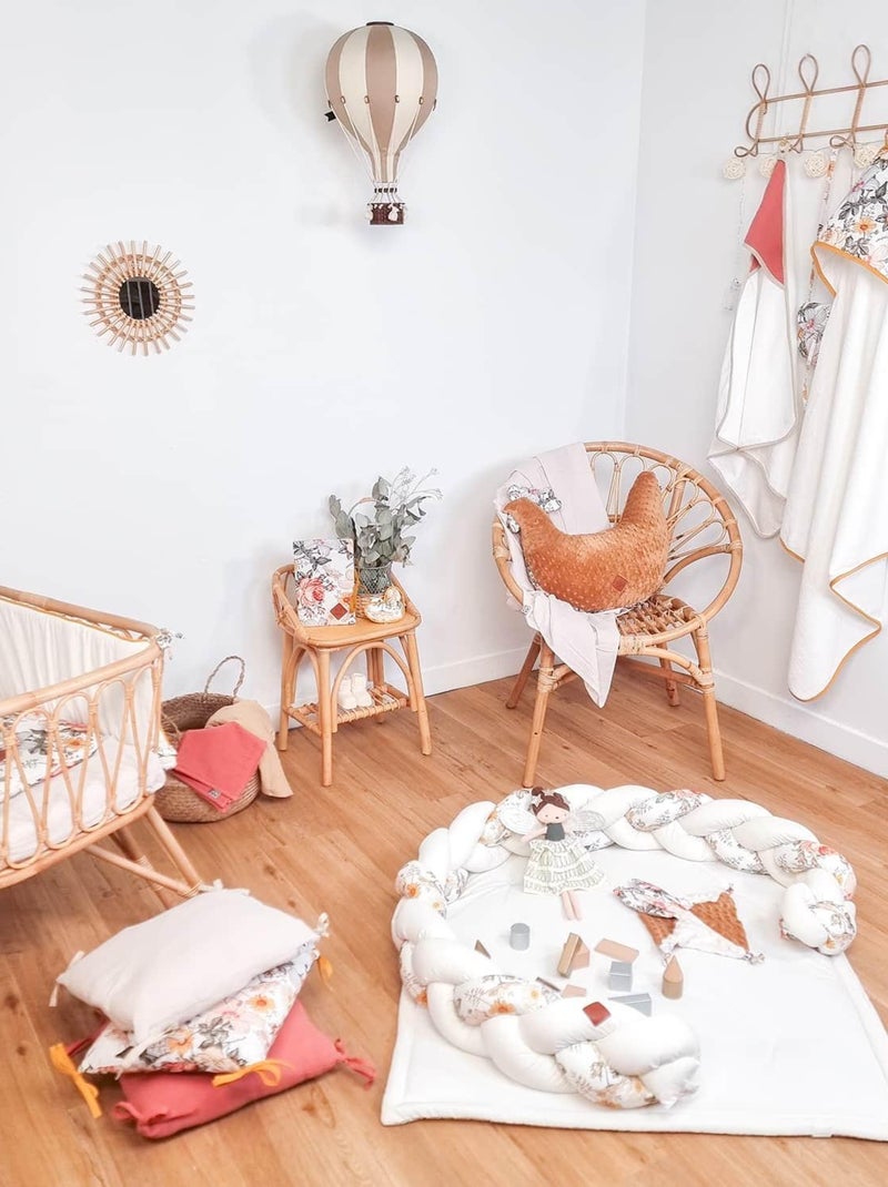 Protetor de caderneta de saúde para bebê em algodão | sevira kids Multicolorido - Kiabi