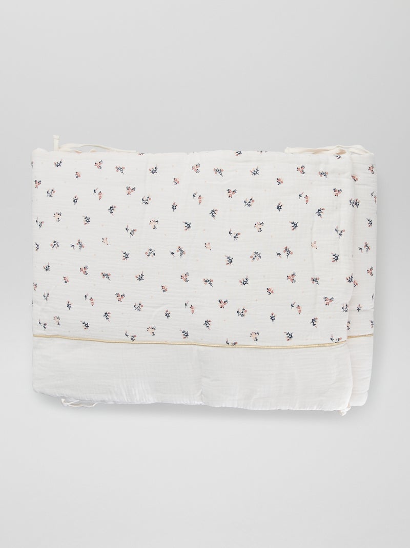 Protetor de cama - cama de bebé ROSA - Kiabi
