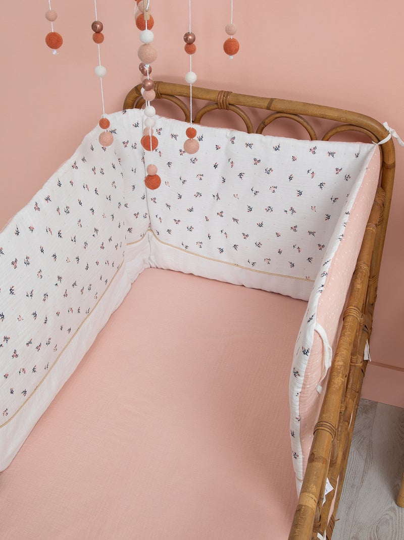 Protetor de cama - cama de bebé ROSA - Kiabi