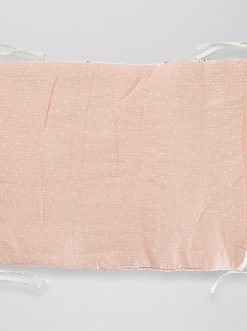 Protetor de cama - cama de bebé ROSA - Kiabi