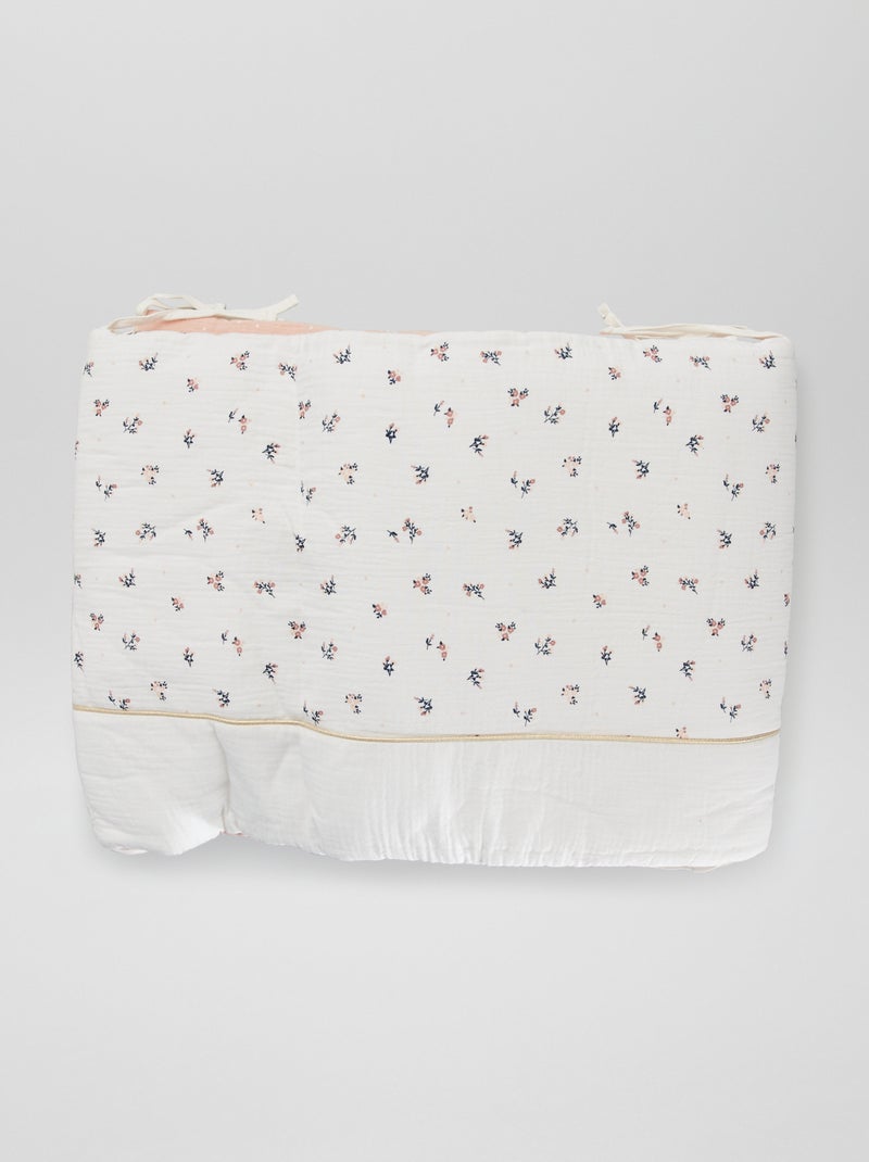 Protetor de cama - cama de bebé ROSA - Kiabi