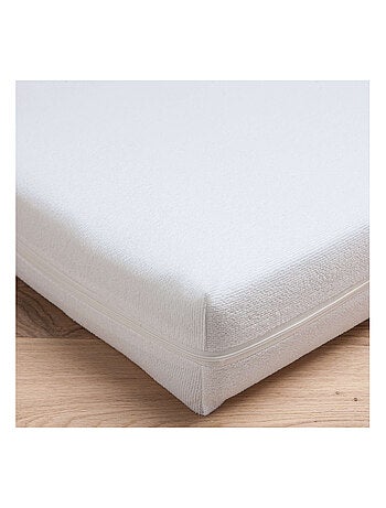 Protetor de colchão para bebê 60 x 120 cm - branco