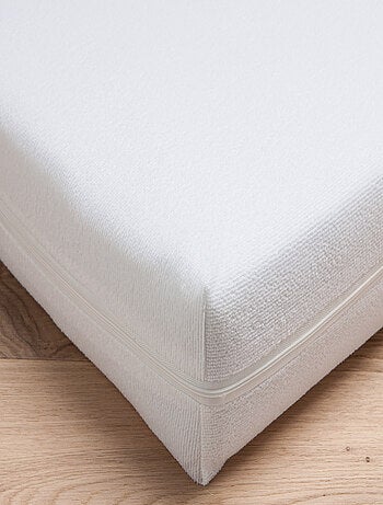 Protetor de colchão para bebê 60 x 120 cm - branco