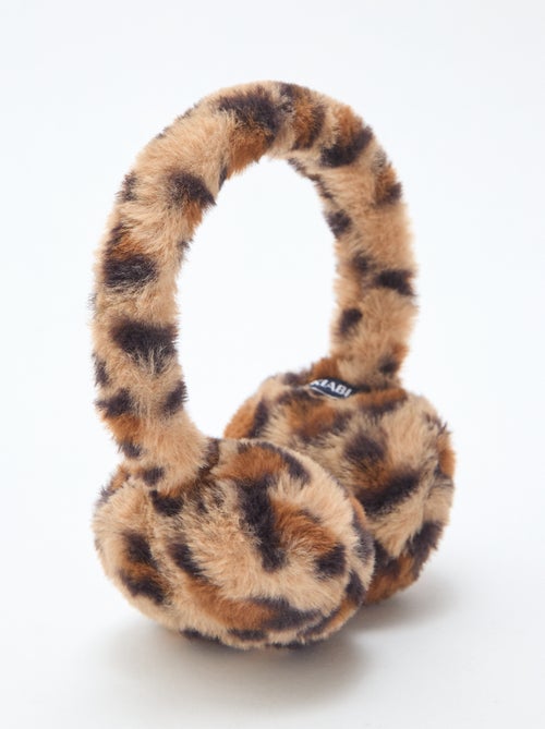 Protetores de orelha com padrão de leopardo - Kiabi