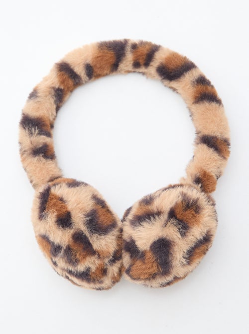 Protetores de orelha com padrão de leopardo - Kiabi