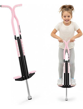 Pula-pula pogo hypermotion para crianças 9-14 anos - cor-de-rosa