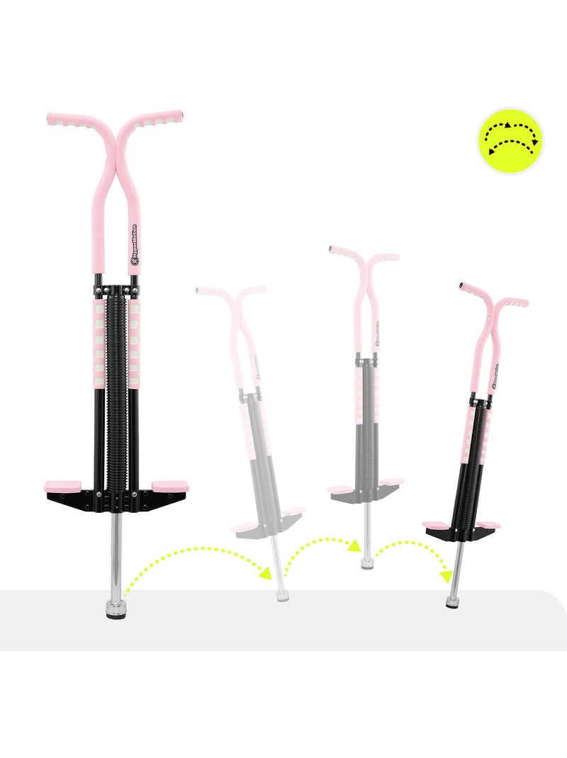 Pula-pula pogo hypermotion para crianças 9-14 anos - cor-de-rosa Rosa - Kiabi