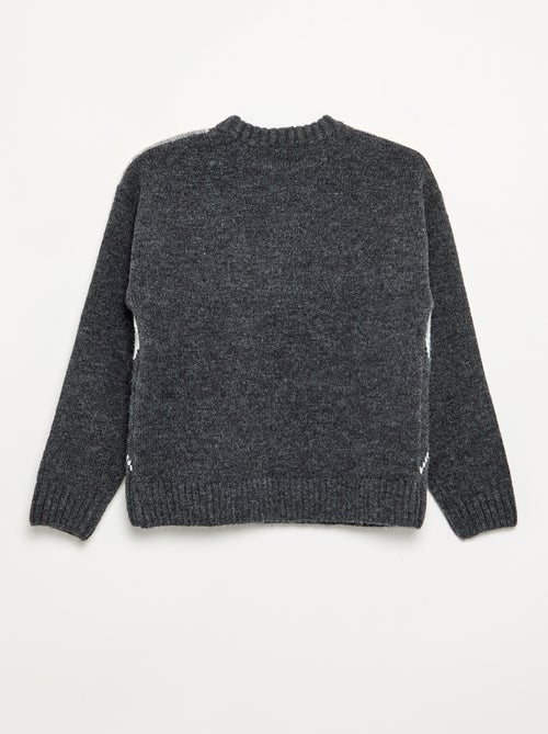 Pull jacquard - Kiabi