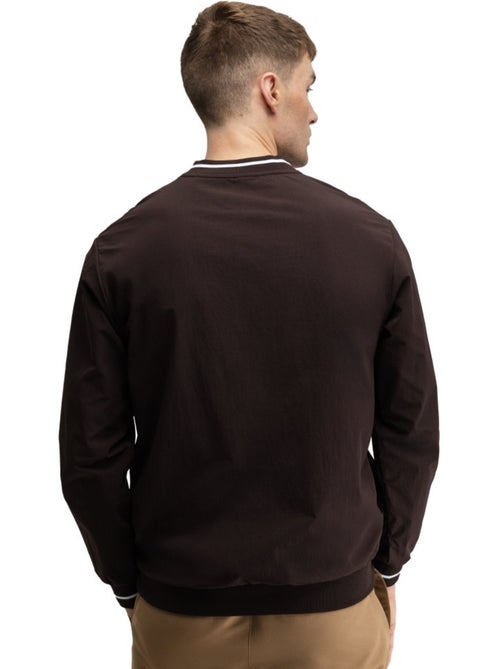 Pullover de golfe corta-vento e com decote em v para homem - Kiabi