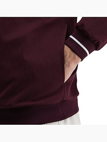 Pullover de golfe corta-vento e com decote em v para homem