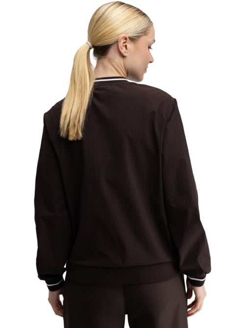 Pullover de golfe corta-vento e com decote em v para mulher - Kiabi