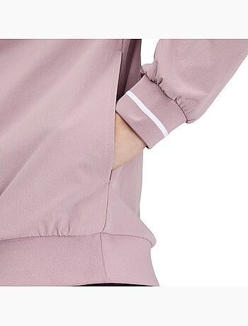 Pullover de golfe corta-vento e com decote em v para mulher