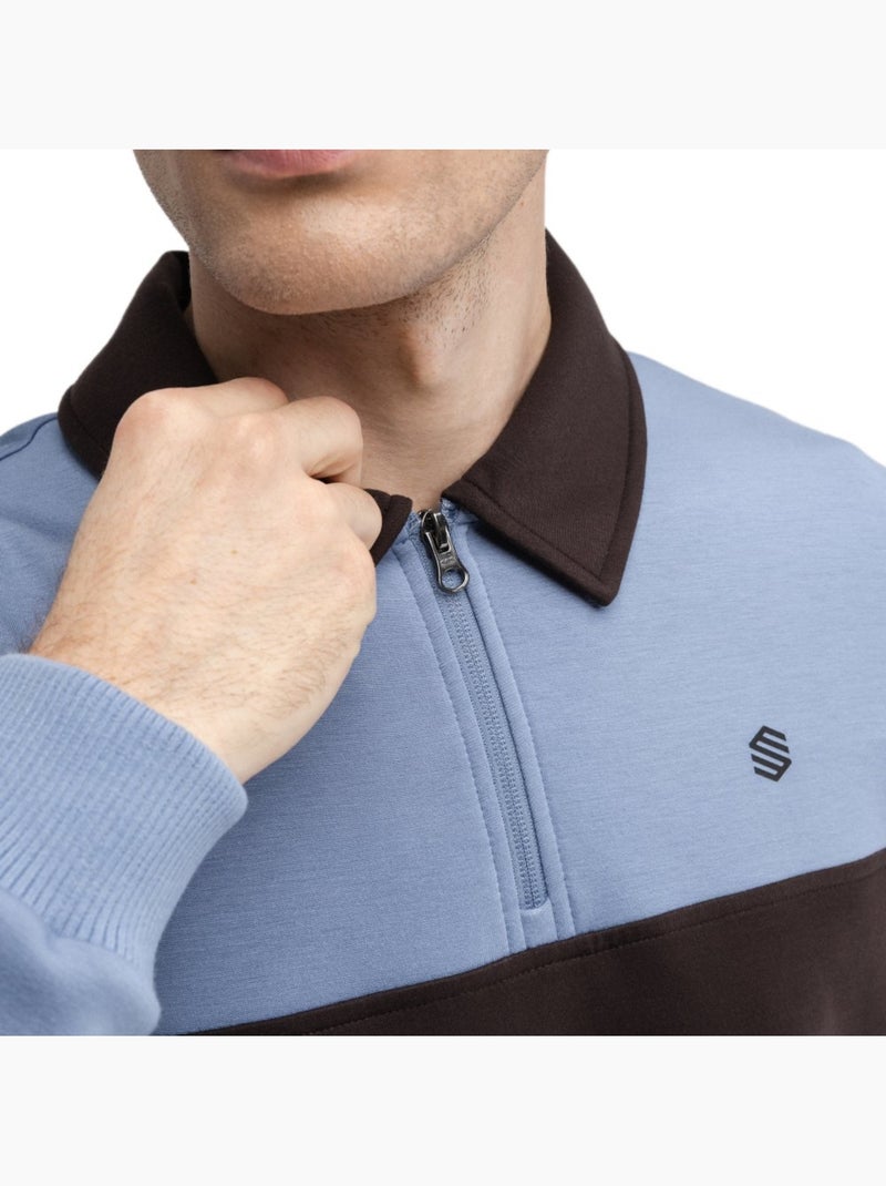Pullover de golfe para homem Azul - Kiabi
