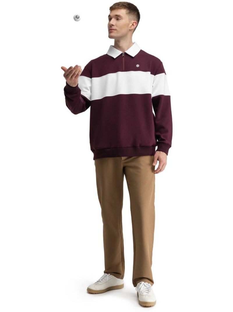 Pullover de golfe para homem Vermelho - Kiabi