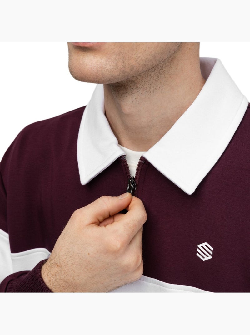 Pullover de golfe para homem Vermelho - Kiabi