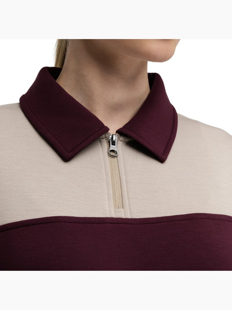 Pullover de golfe para mulher Bege - Kiabi