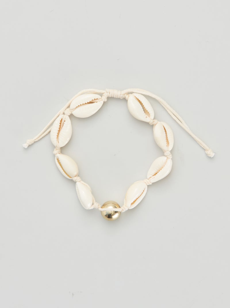 Pulseira brilhante BEGE - Kiabi