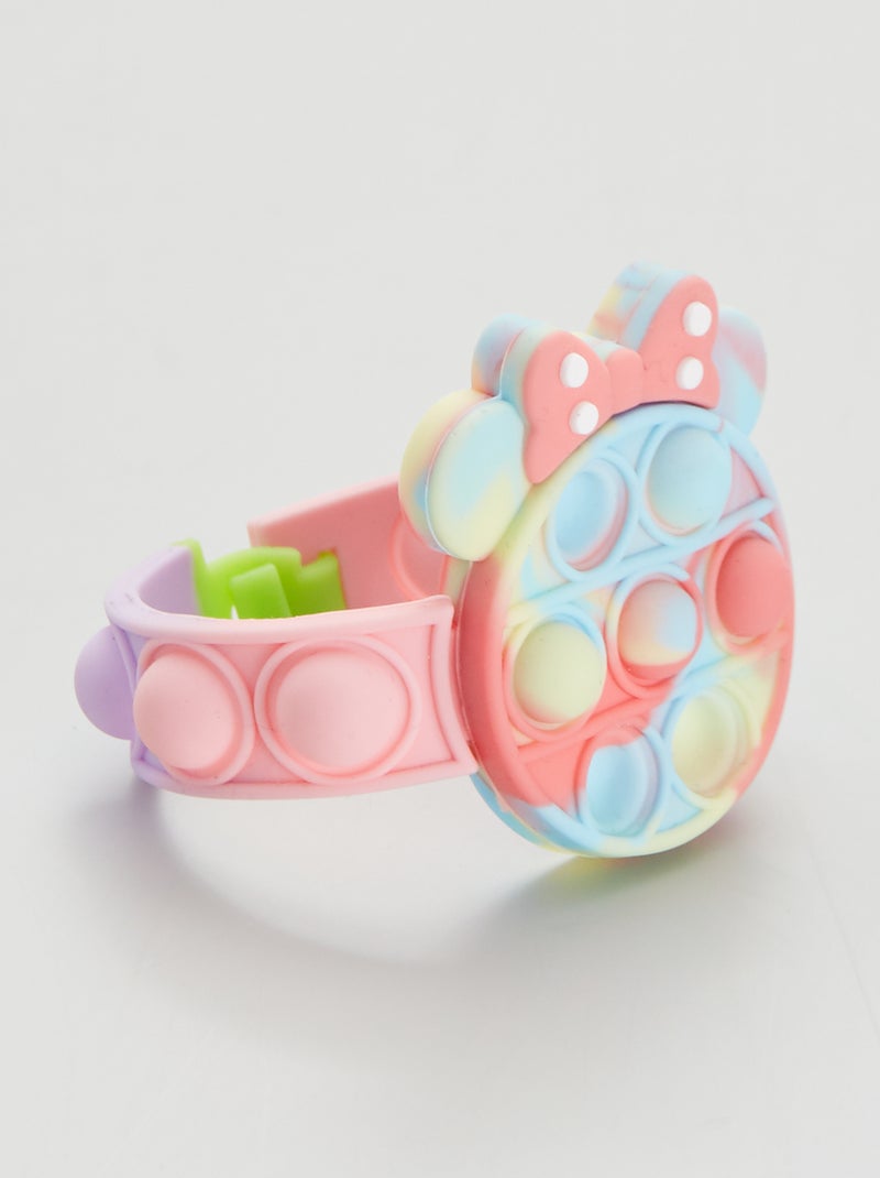 Pulseira clap pop it 'Minnie' Multicor - Kiabi