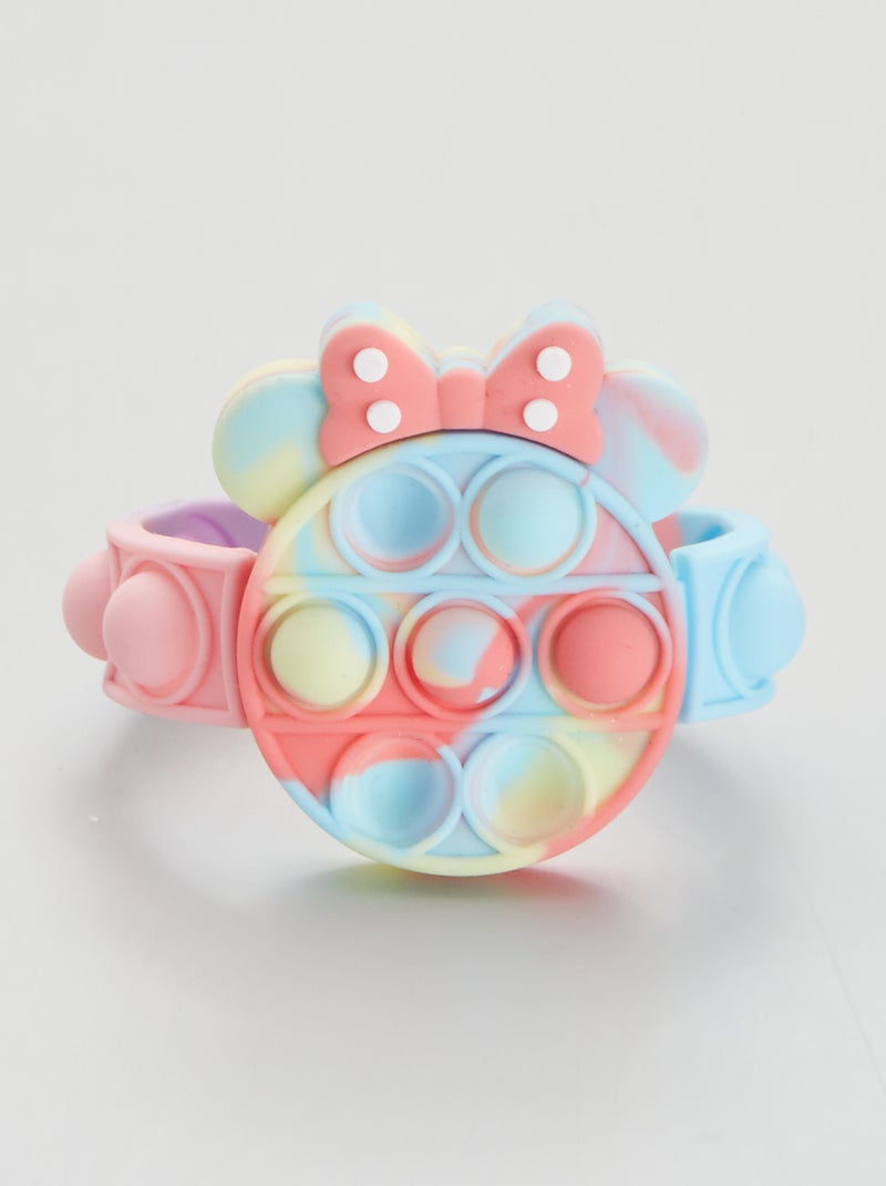 Pulseira clap pop it 'Minnie' Multicor - Kiabi