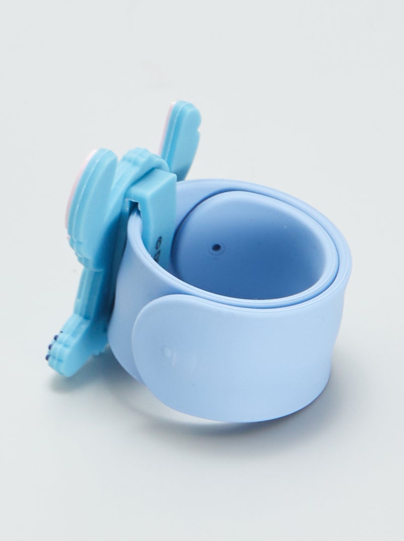 Pulseira clap 'Stitch' AZUL - Kiabi