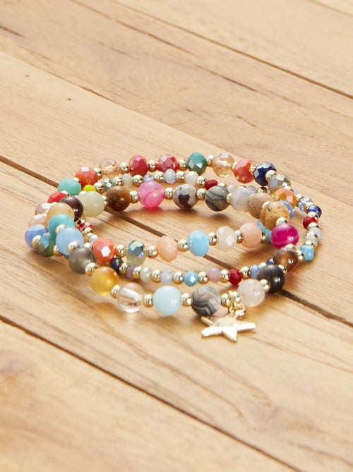 Pulseira com 3 voltas - Kiabi