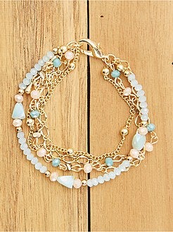 Pulseira com múltiplas voltas - Kiabi