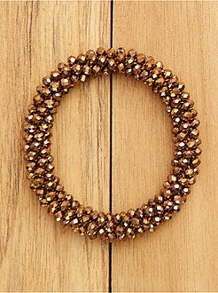 Pulseira com pérolas facetadas - Kiabi