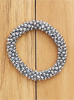 Pulseira com pérolas facetadas - Kiabi