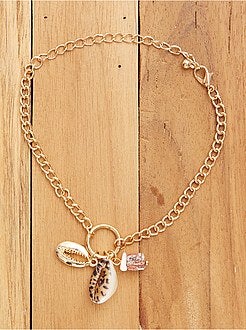 Pulseira corrente e concha - Kiabi