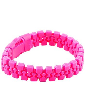 Pulseira fluorescente efeito fecho - Kiabi
