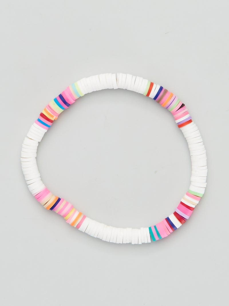 Pulseira multicores Branco - Kiabi