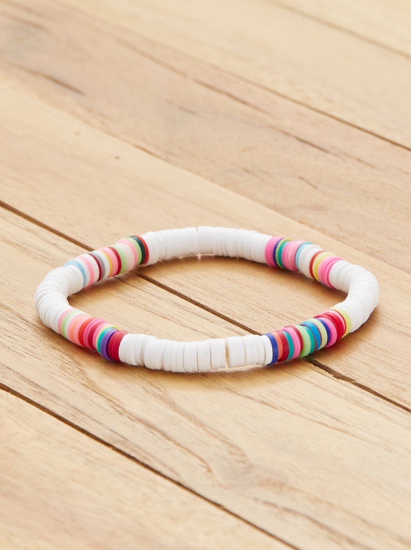 Pulseira multicores Branco - Kiabi