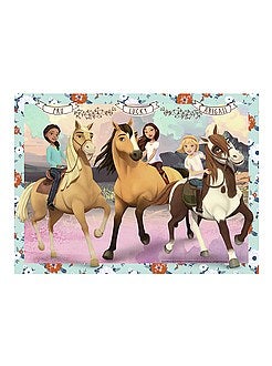 Puzzle de 100 peças 'Spirit: Espírito Livre' - Kiabi