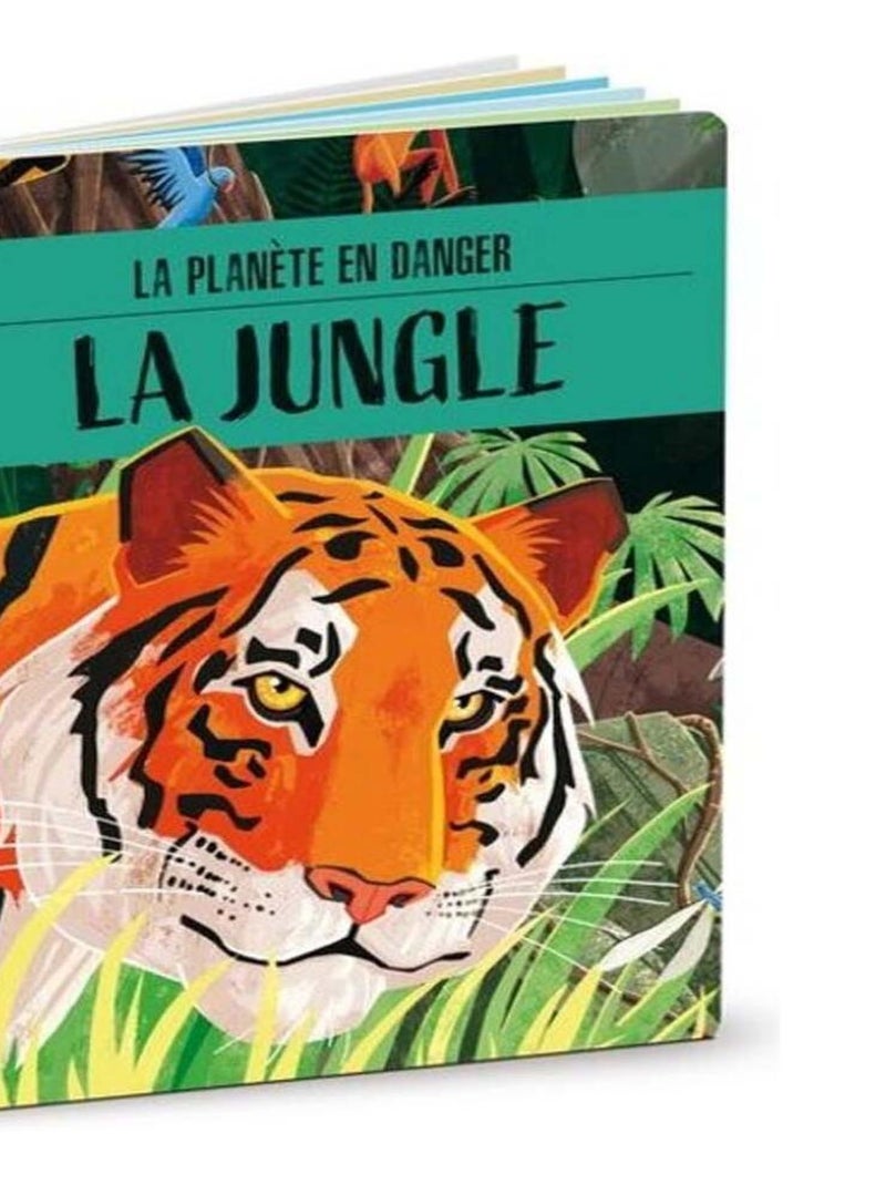 Puzzle e livro infantil a selva | sassi junior N/D - Kiabi