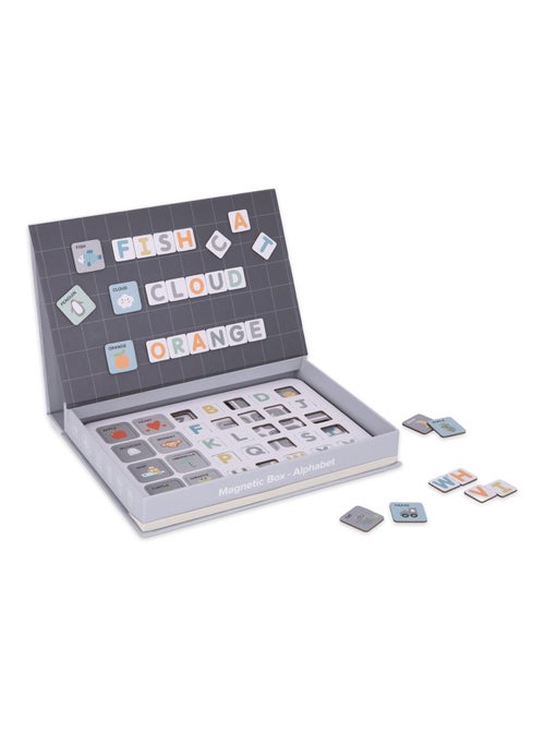 Puzzle magnético educativo para aprender letras, palavras e escrita - Kiabi
