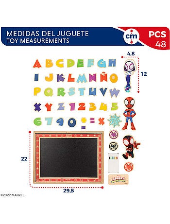 Quadro de Desenho Infantil 2 em 1 Spiderman e sua Super Equipe WOOMAX