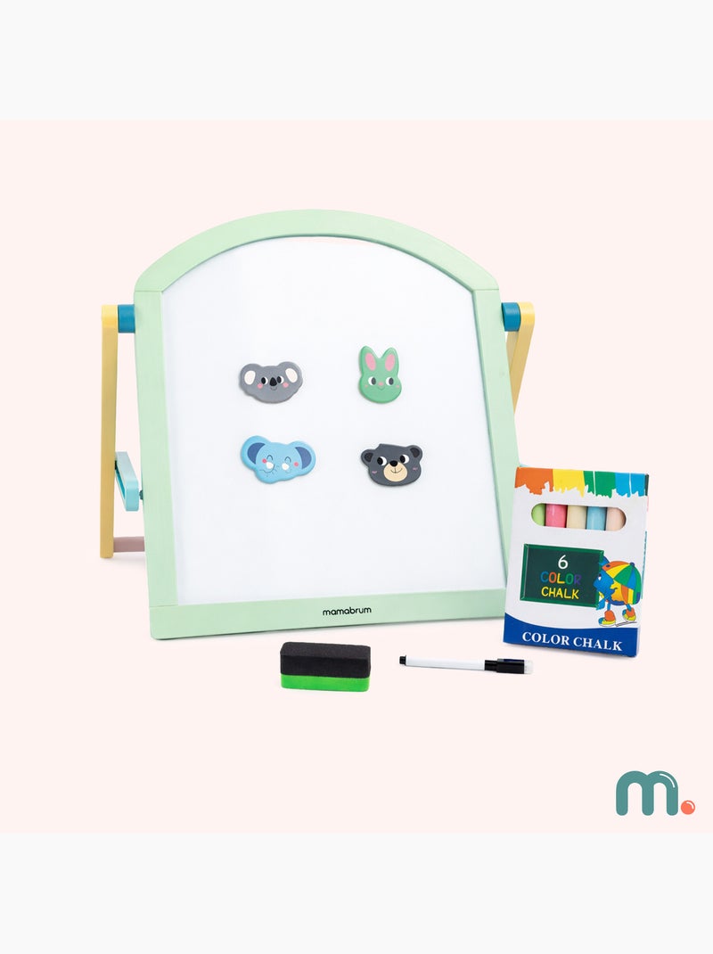 Quadro educativo de madeira de dupla face N/D - Kiabi