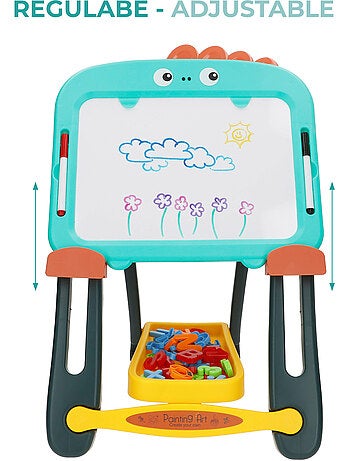 Quadro magnético 2 em 1 ajustável em altura c/acessórios good idea