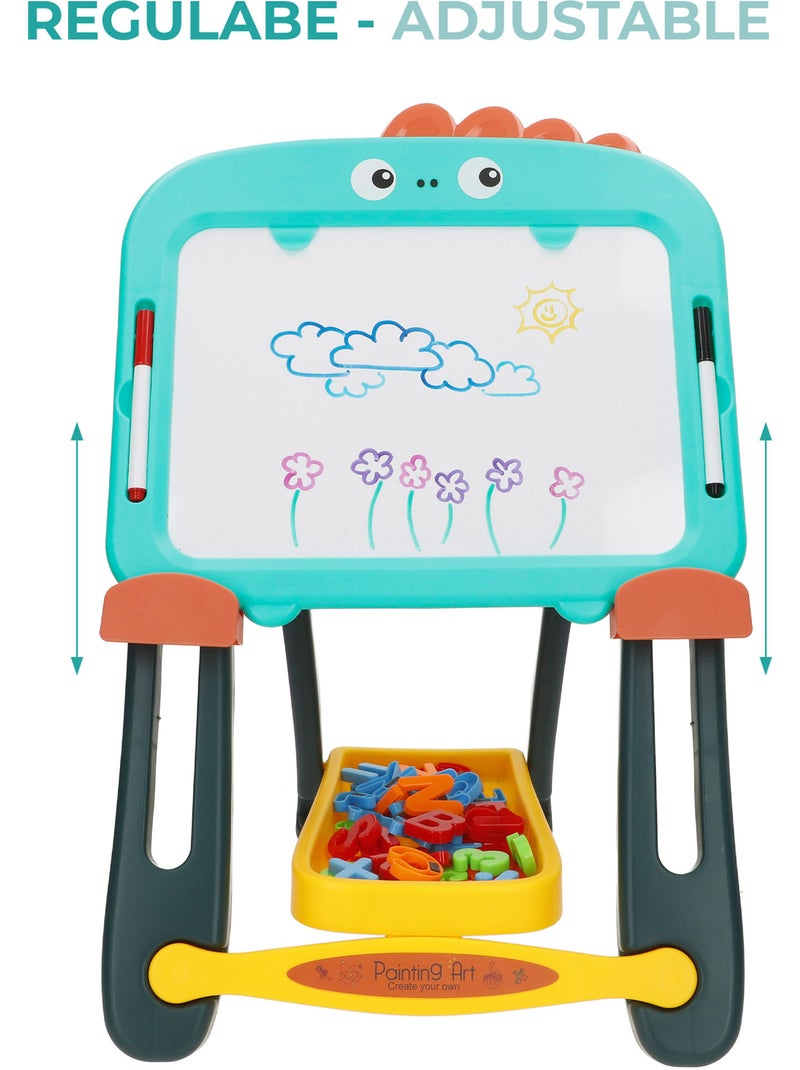 Quadro magnético 2 em 1 ajustável em altura c/acessórios good idea N/D - Kiabi