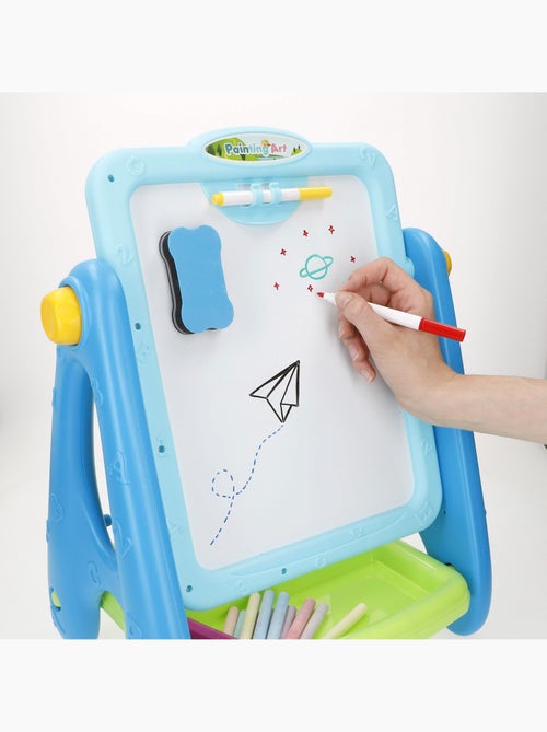 Quadro magnético 2 em 1 c/números e letras good idea - Kiabi