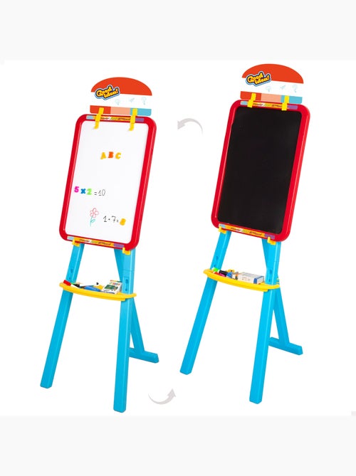 Quadro magnético de dupla face com cavalete ajustável e acessórios colorbaby good idea! - Kiabi