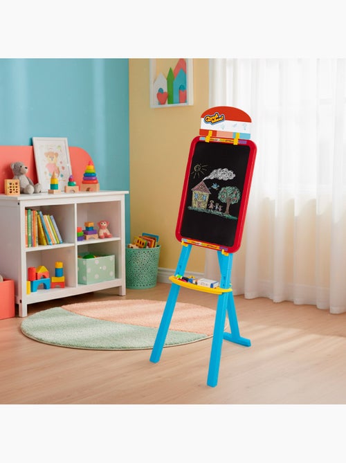 Quadro magnético de dupla face com cavalete ajustável e acessórios colorbaby good idea! - Kiabi
