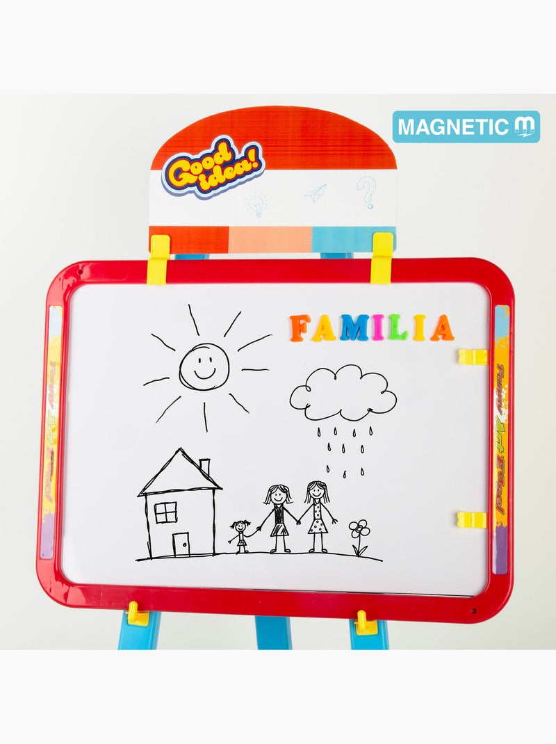 Quadro magnético de dupla face com cavalete ajustável e acessórios colorbaby good idea! N/D - Kiabi