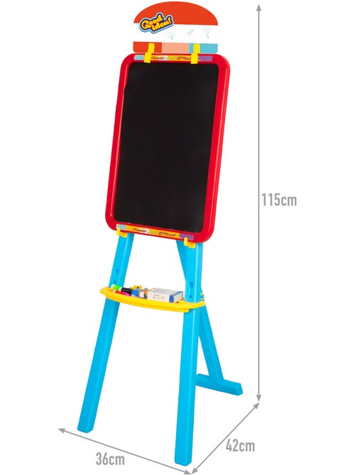 Quadro magnético de dupla face com cavalete ajustável e acessórios colorbaby good idea! - Kiabi
