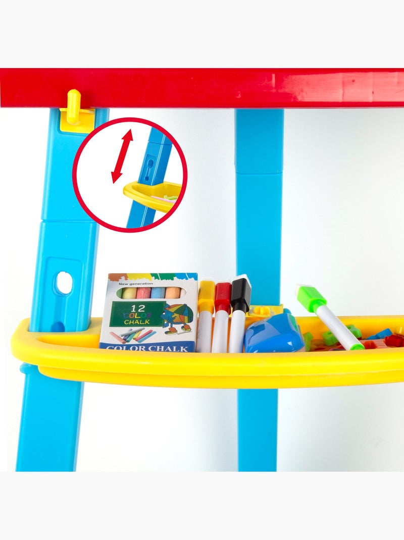 Quadro magnético de dupla face com cavalete ajustável e acessórios colorbaby good idea! N/D - Kiabi