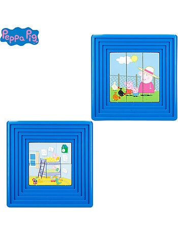 Quebra-cabeças infantil progressivo da peppa pig 25 peças