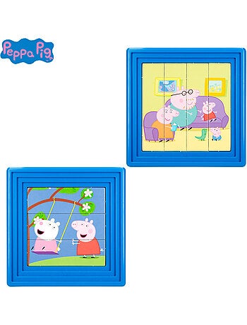 Quebra-cabeças infantil progressivo da peppa pig 25 peças