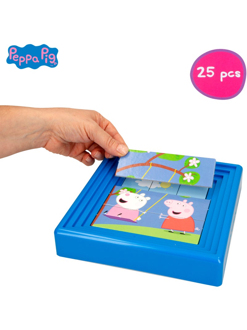 Quebra-cabeças infantil progressivo da peppa pig 25 peças N/D - Kiabi
