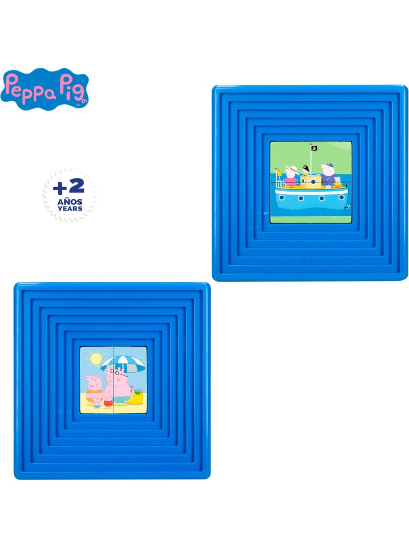 Quebra-cabeças infantil progressivo da peppa pig 25 peças N/D - Kiabi