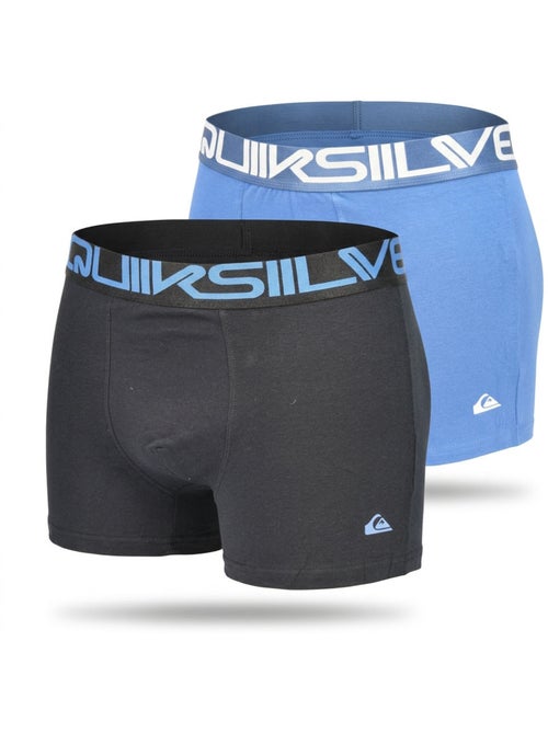 Quiksilver – Pack 2 Cuecas Boxer Homem Conforto Algodão Stretch - Kiabi